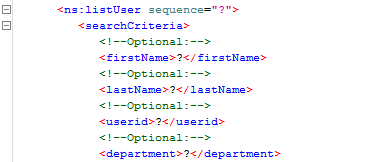 SoapUI “Search”